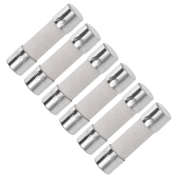 uxcell 交換用ヒューズ カートリッジヒューズ 20A 250V 5x20mm 遅効性 車 オー...