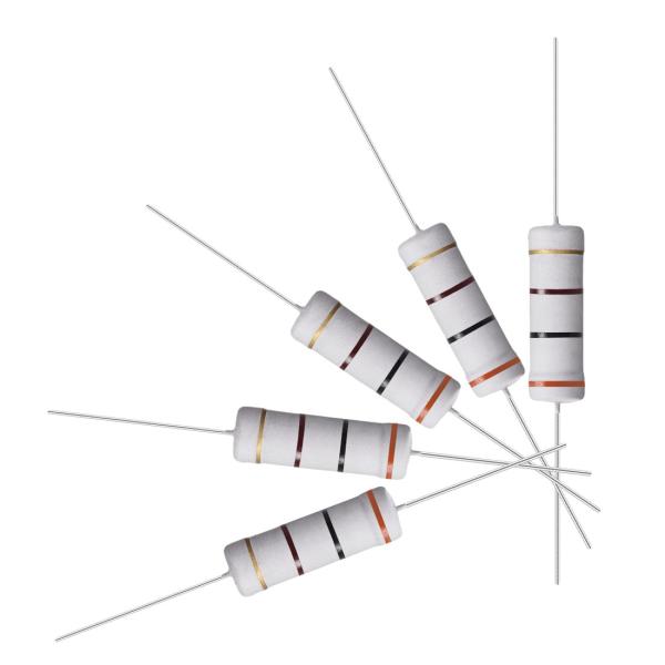 uxcell 金属酸化膜抵抗器 5W 300Ω 5%公差 アキシャルリード DIYラボ用抵抗器 10...