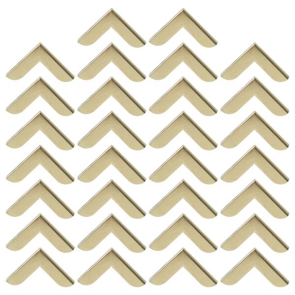 uxcell ボックスコーナープロテクター ビンテージガードエッジカバー スクラップブックアルバムジ...