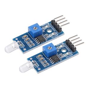 uxcell 感光性ダイオードセンサー 光検出フォトダイオードモジュール Arduinoスマートカー用 デジタル/アナログ出力（2個）