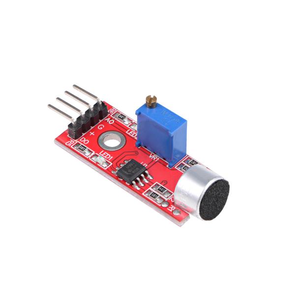 uxcell Arduino DIY用 デジタルアナログ出力付き マイクサウンドセンサー 音声検出モ...