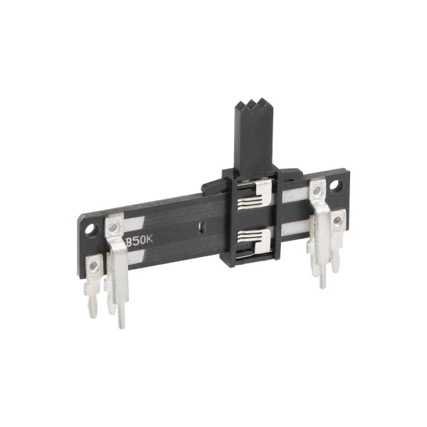 uxcell フェーダー可変抵抗器 ミキサー ストレートスライド ポテンショメータリニア ポテンショ...