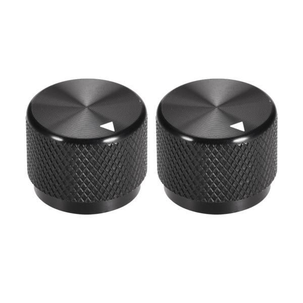 uxcell ボリュームコントロールノブ ポテンショメーター仕上げ アンプギター用 アルミニウム ブ...