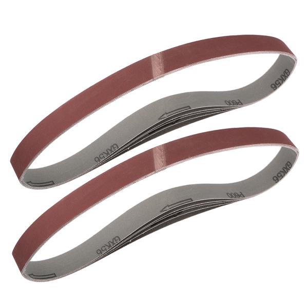 uxcell 紙ヤスリ 研磨ベルト サンドベルト 600グリット ベルトサンダー用 2.5 cmx7...