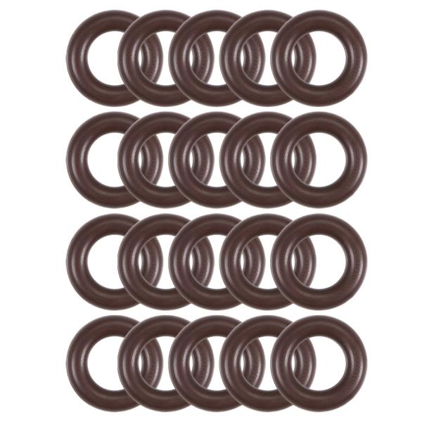 uxcell フッ素ゴムOリング 14mm外径 8mm内径 3 mm幅 メトリックFKMシーリングガ...