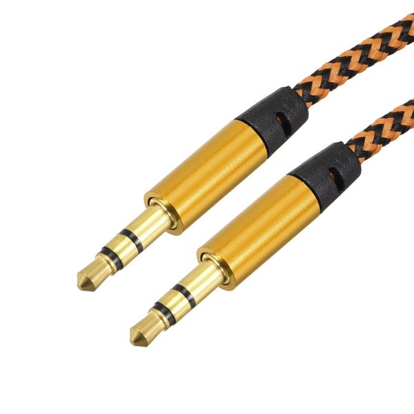uxcell オーディオケーブル ステレオオーディオ延長 ヘッドフォン ノートブック用 3.5mmオ...