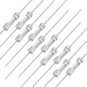 uxcell スローブローヒューズ時間遅延リード線 5mm x 20mm