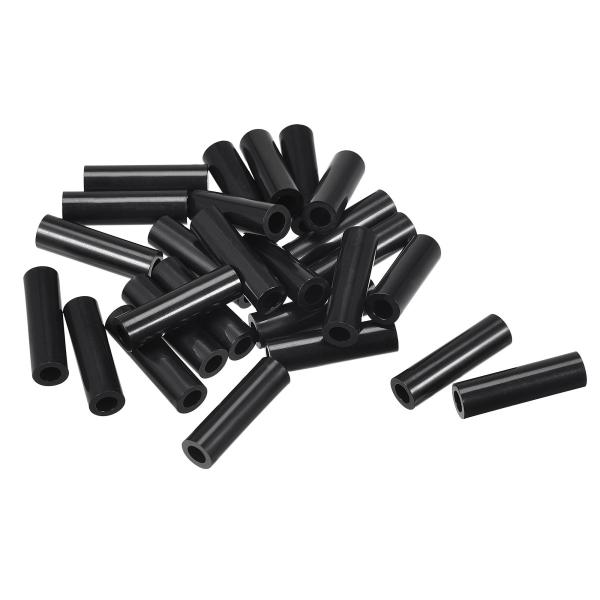 uxcell ABSラウンドスペーサー ワッシャー ID 4.2mm OD 7mm L 25mm 3...