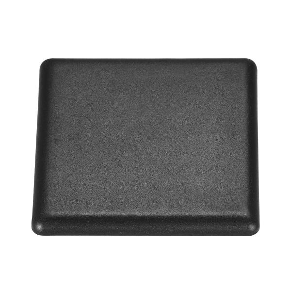 uxcell アルミ押出エンドキャップ 80x80 mm プラスチック 標準 スクエア ブラック 1...