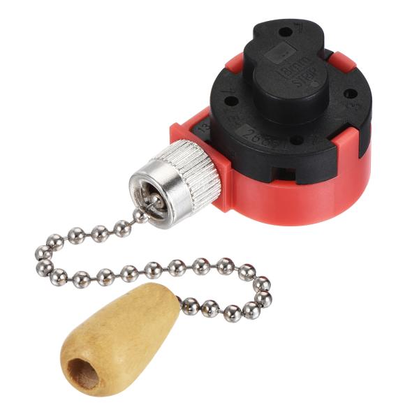 uxcell プルチェーンスイッチ 3スピード4ワイヤー 交換 ZE-268S1 天井ファンランプ用...