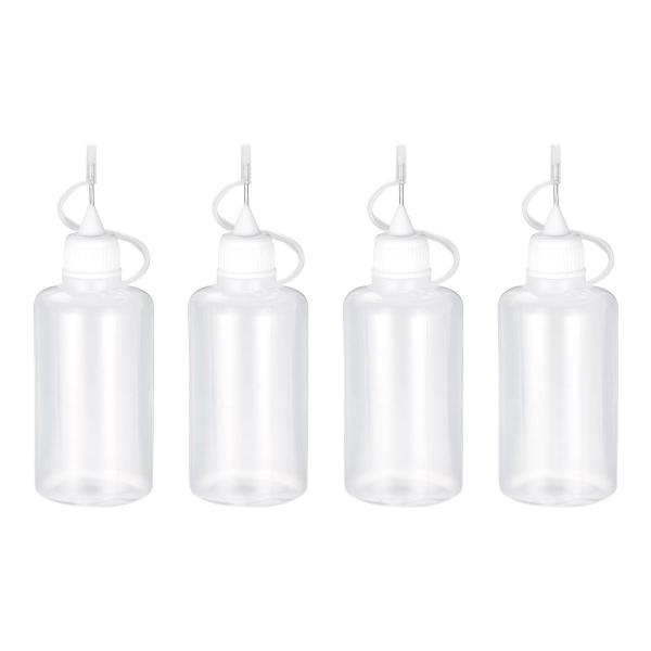 uxcell ニードルチップボトル スクイズボトル ニードルチップアプリケーター プラスチック DI...
