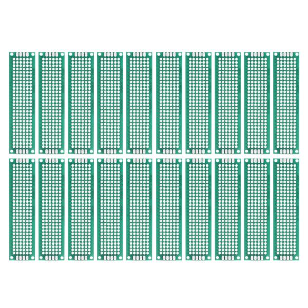 uxcell シングルサイドPCBボード　FR-4ガラス繊維製　学習プロトボードプロジェクトプロトボ...