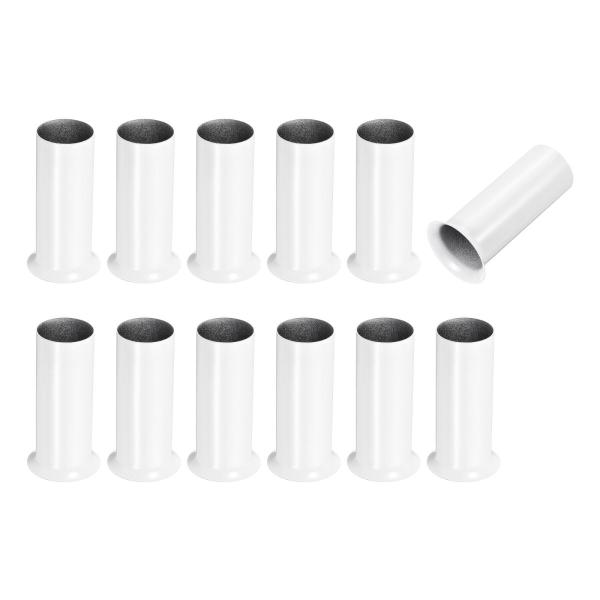 uxcell キャンドルソケットカバー 80 mmシャンデリアスリーブ 電球ライトベースホルダー ホ...