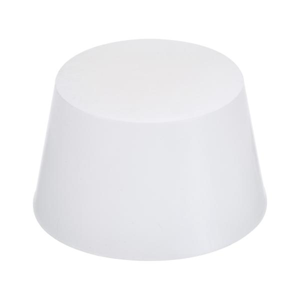 uxcell シリコーンゴムテーパープラグ 42mm-53 mm ソリッド ホワイト 粉体塗装 塗装...