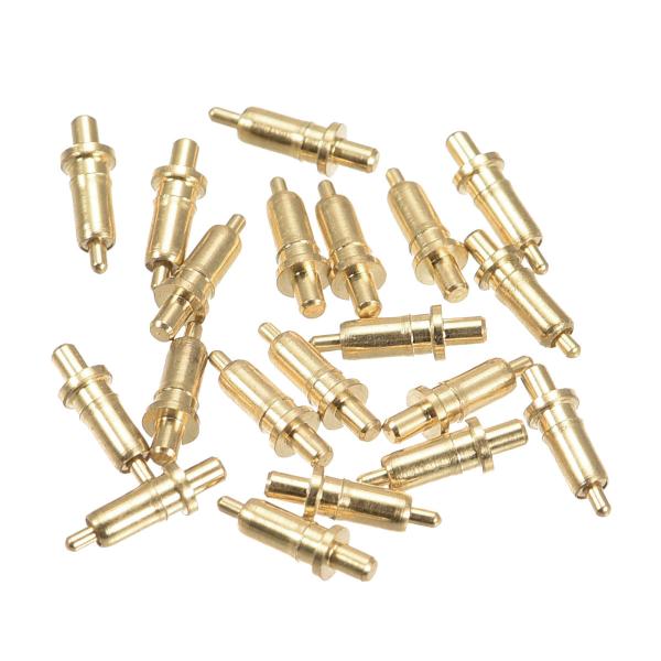 uxcell スプリングテストプローブピン 0.6 mm先端 6 mm高さ 1 mmフルストローク ...