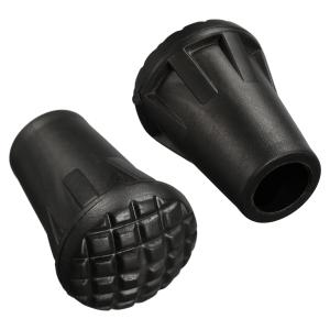 PATIKIL トレッキングポールの先端 2個 ウォーキングスティック 登山スキー杖 交換用 キャップ エンド 先端プロテクター アクセサリー