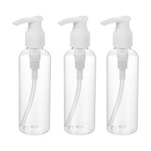 PATIKIL 200mL エアレスポンプボトル 3個 ポータブル 詰め替え可能