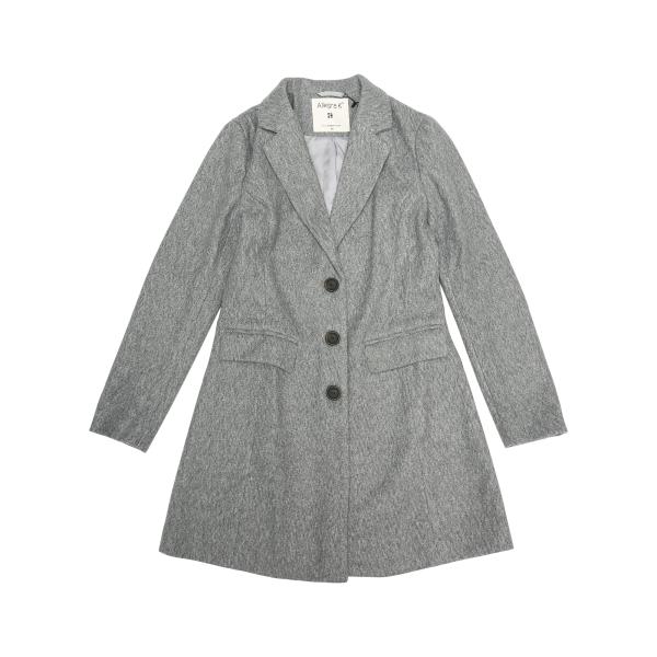 uxcell Allegra K チェスターコート レディース 冬 ラシャ風 ロングコート カジュア...