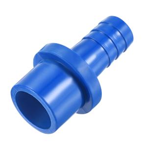uxcell バーブソケット継手　PVC製　ブルー　パイプPVC継手　強度エルボーアダプタの成形圧力　12mmバーブx20mm OD