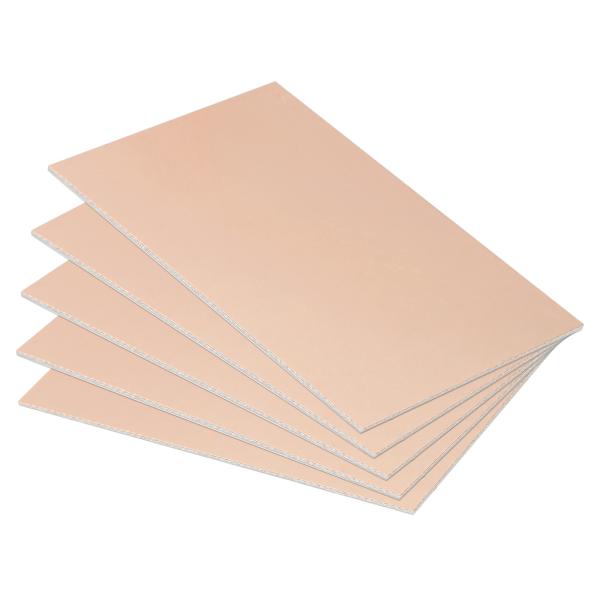 PATIKIL FR4 片面銅クラッド 5個 70 x 50 x 0.8mm PCB ラミネート回路...