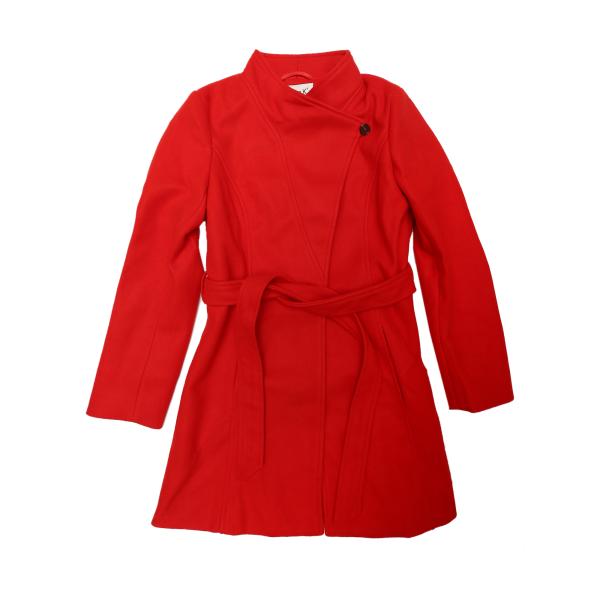 uxcell Allegra K ロングレディース ウールチェスターシンプル 軽量 トレンチロング丈...