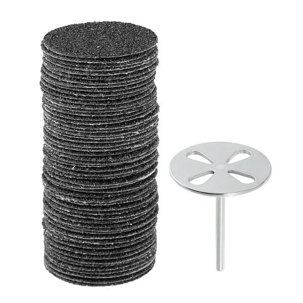 uxcell VOCOSTE サンドペーパーディスク交換用パッド 爪研ぎや電気カルス除去用 80グリ...