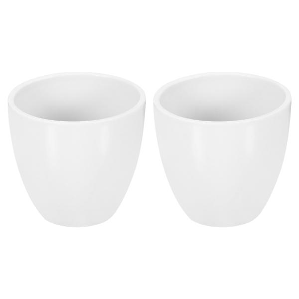 uxcell PATIKIL 100ml 磁器るつぼ ふた付き 2個 蒸発トールフォームボウル カッ...