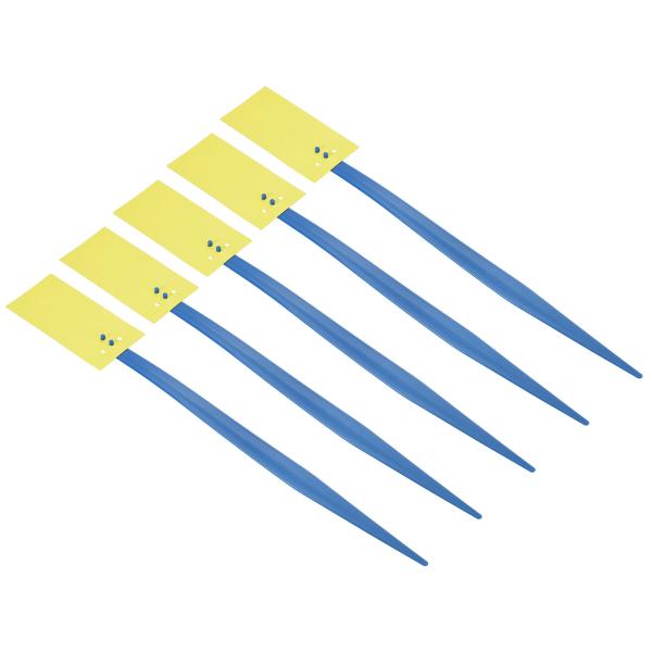 uxcell PATIKIL 植物ラベル 10個 プラスチック マーカータグ 屋外屋内庭園用 31c...