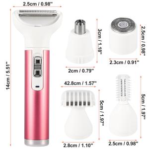 uxcell VOCOSTE 女性用電動カミソ...の詳細画像4