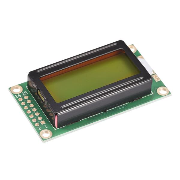PATIKIL LCD表示モジュール LCDモジュール 5V 8x4 グリーン ディスプレイスクリー...