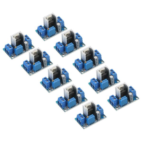 uxcell DC-DC 降圧コンバータ 電圧レギュレーター LM317 4.2-40V〜11.2-...