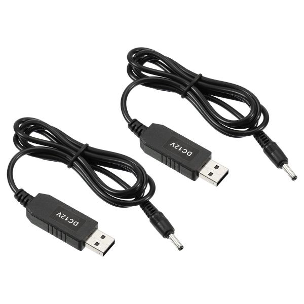 PATIKIL 6W 1A USB昇圧電圧コンバータ 2個 DC 5V - DC 12V 電源アダプ...