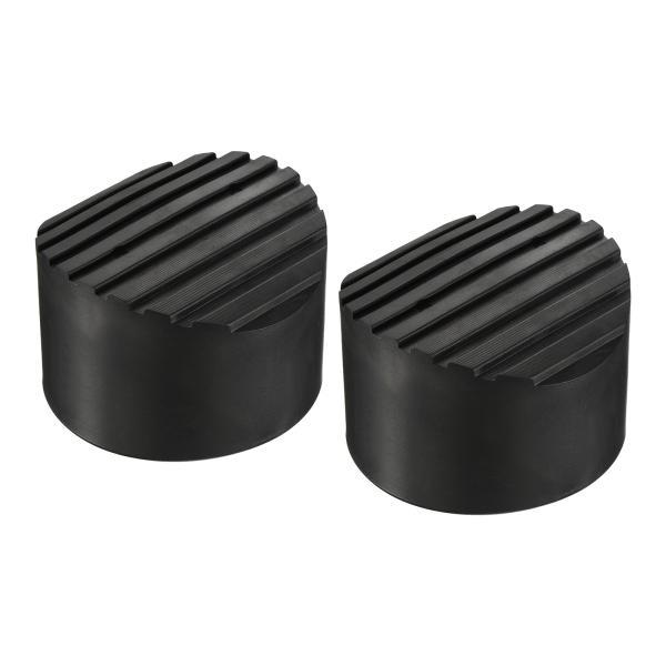 uxcell 梯子足マット パッド クッション ラバー製 丸いテリスコピック ノンスリップ アクセサ...