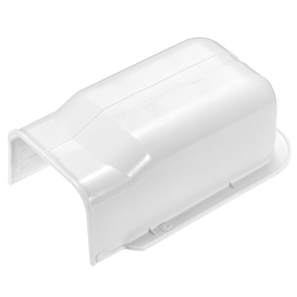 uxcell PVCラインカバー エアコン用 ヒートパンプ用 長さ215 mm 幅105 mm 壁カ...