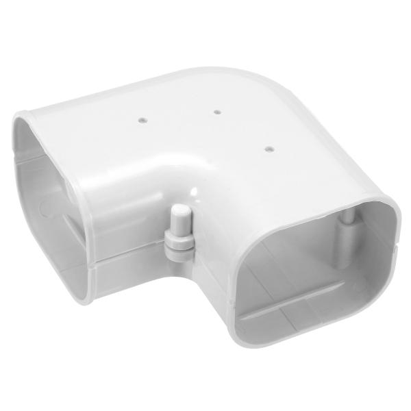 uxcell PVCラインカバー エアコン用 ヒートパンプ用 長さ120 mm 幅80 mm フラッ...