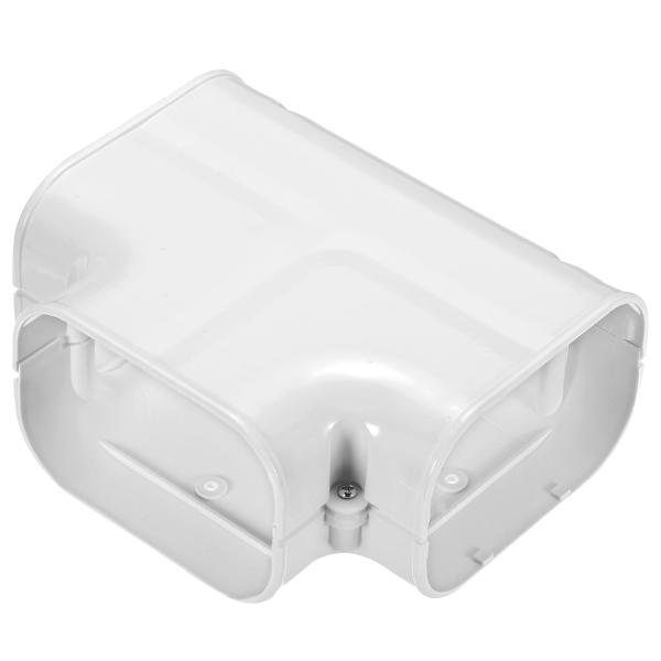 uxcell PVCラインカバー エアコン用 ヒートパンプ用 長さ170 mm 幅138 mm Tチ...