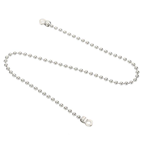 uxcell プルチェーン シーリング扇子 ステンレス製 ボールビード コネクター付き ランプライト...