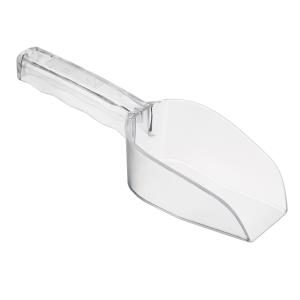 uxcell PATIKIL アイススクープ PC24cmx6cm 小型製氷機 小麦粉 シリアル 砂糖 ユーティリティハンドルシャベル ホーム クリア