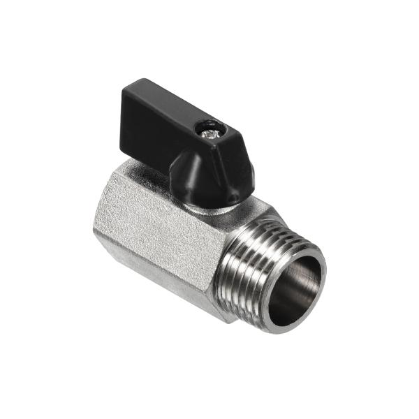 uxcell PATIKIL 1/2 NPT ボールバルブ ボール弁 真ちゅう製ミニボールバルブ 1...