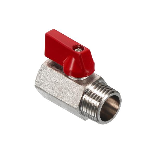 uxcell PATIKIL 1/2 NPT 真ちゅう製ボールバルブ ミニボールバルブ 1個 NPT...
