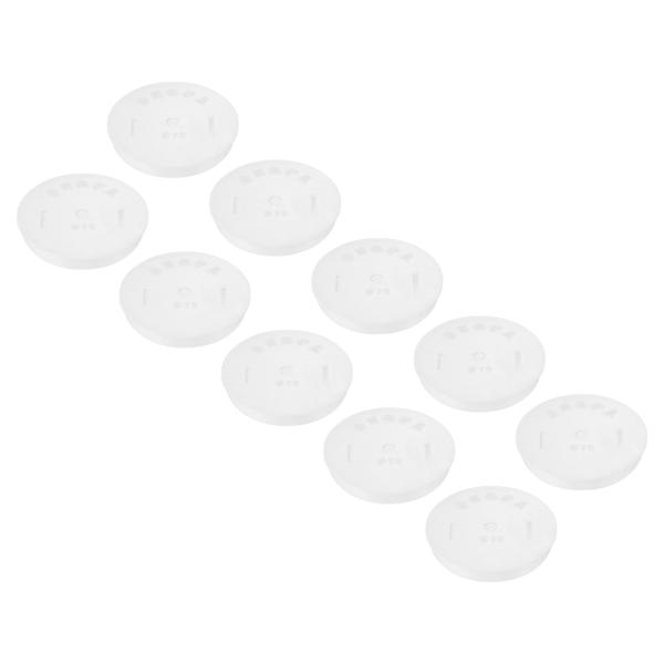uxcell PATIKIL 75mm外径 フラッシュタイプホールプラグ 10個 カバーパイプエンド...