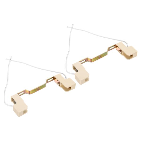 uxcell PATIKIL 118mm R7Sソケット 2個 セラミック ハロゲンソケット 電球ベ...