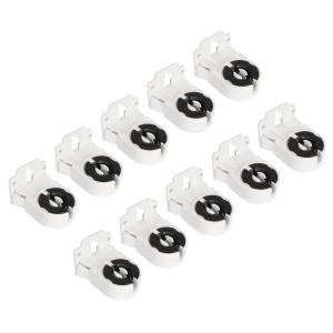 uxcell PATIKIL T8蛍光灯ホルダー 4個 シャントなしランプソケット G13