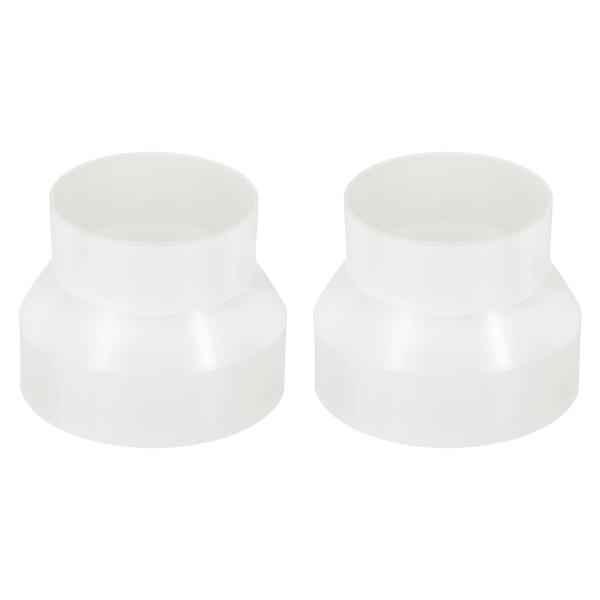 uxcell PATIKIL 100x75mm ダクトレデューサー ダクトパイプレデューサーコネクタ...