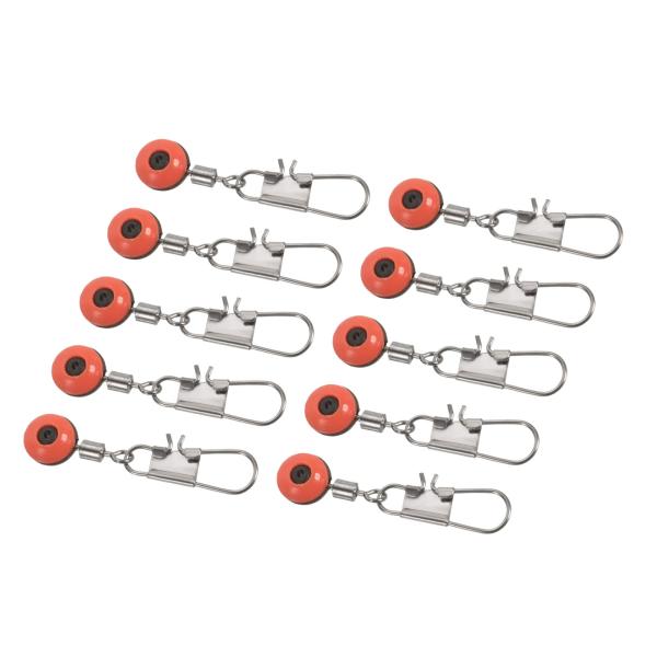 PATIKIL 釣りラインシンカースライド 44LBS 負荷容量 60個 フロートコネクタ ローリン...