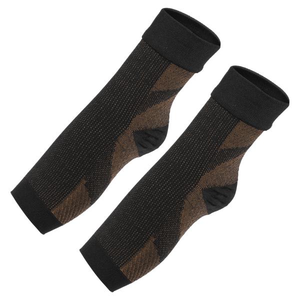 uxcell VOCOSTE 圧縮足首サポートフットスリーブ ブレース足底筋膜炎ソックス アキ レス...