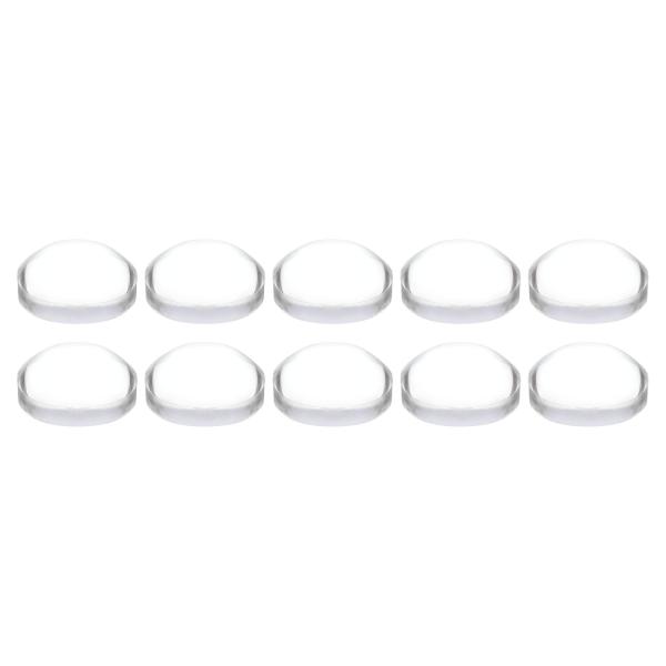 uxcell PATIKIL 直径18mm 高さ8mm 平凸レンズ 10個 アクリル LED光学凸コ...