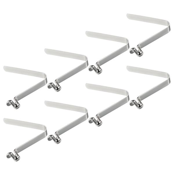 PATIKIL 10.5x7.5mm カヤックパドルスナップ 8個入り ポールプッシュボタン スプリ...