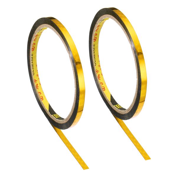 uxcell PATIKIL プリズムテープ 5mmx30 m 2個 ホログラフィック反射 自己接着...