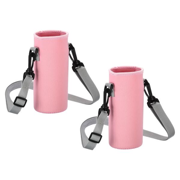 uxcell PATIKIL 80mmx190mm ウォーターボトルスリングバッグ 2個 ポータブル...